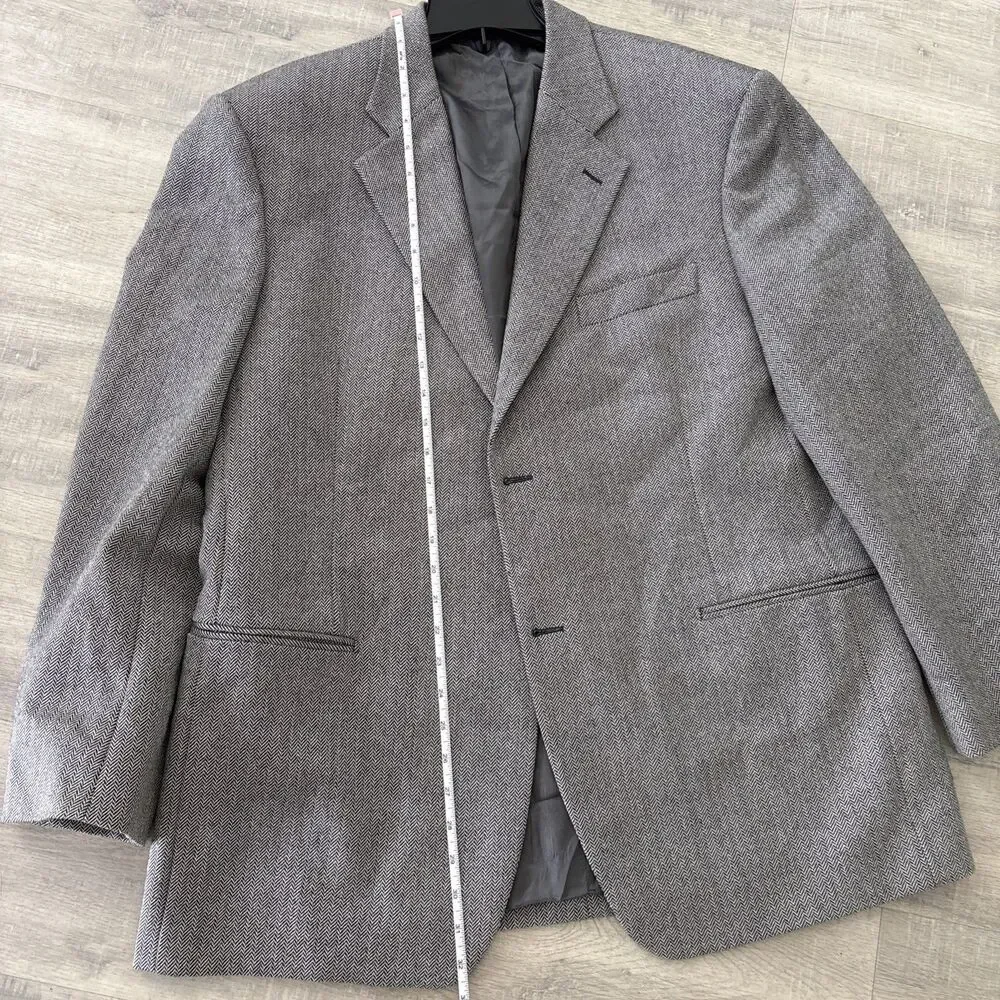 Cavellli Black & White High Quality Suit Jacket Single Breasted Made in Italy